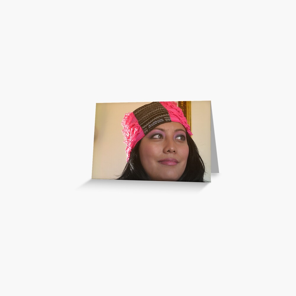 (533) Amsterdam Mexico turban (card) Greeting Card