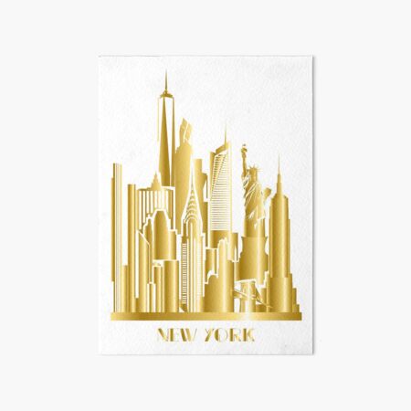 Artikel-Vorschau von New Yorker Goldkunst, designt und verkauft von Elenia Design.