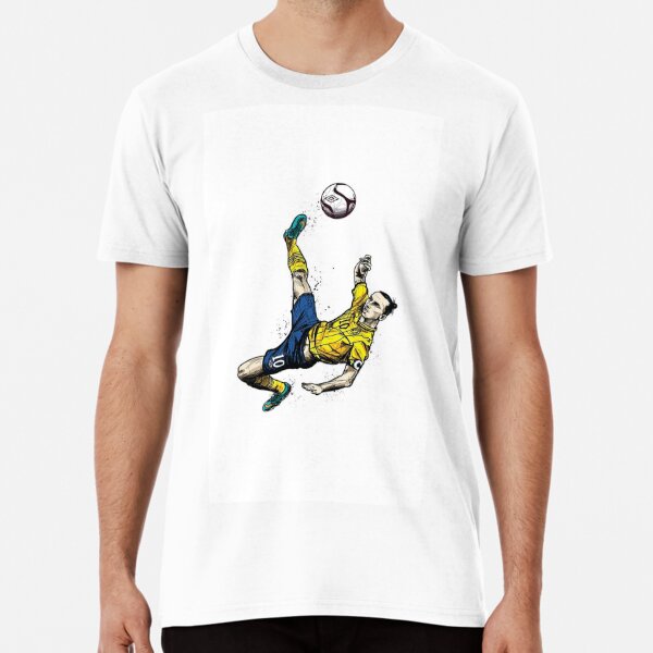 weiß Zlatan Ibrahimovic Bicycle Kick L/S T-Shirt 
