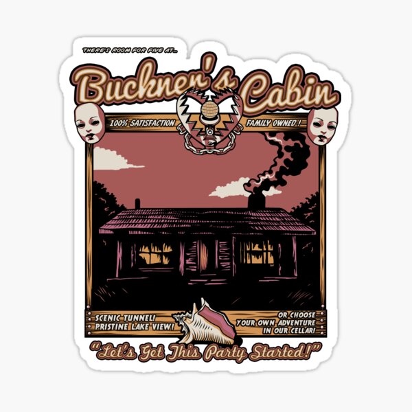Buckner's Cabin Sticker