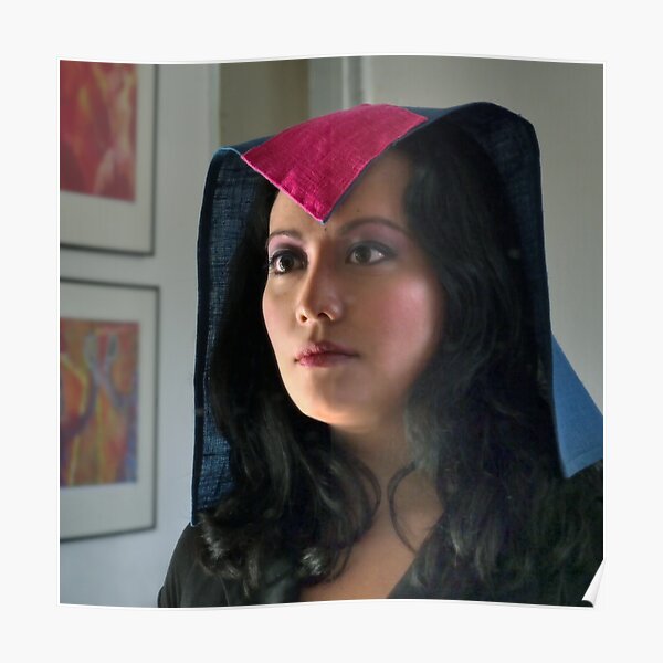 (562) Medieval lady Poster