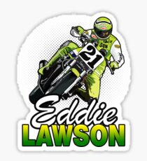 Eddie Lawson - 21 Sticker