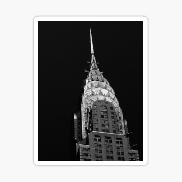 The Chrysler Building - New York City Sticker