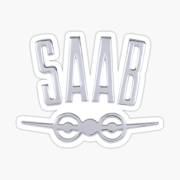 Klassischer Saab Sticker