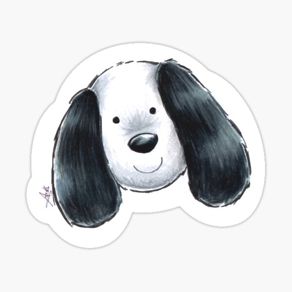 Doggie Dogster Sticker