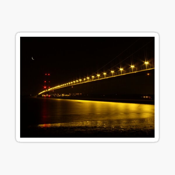 Item preview, River of Gold - Humber Bridge designed and sold by Sarah Couzens.