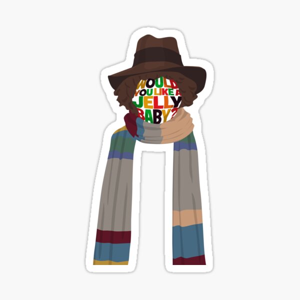 Would You Like A Jelly Baby? Sticker