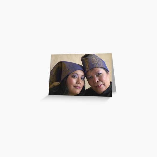 (575) Placemat hats (card) Greeting Card