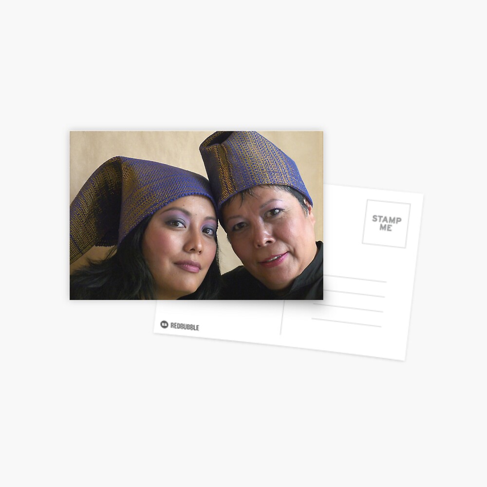 (575) Placemat hats (card) Postcard