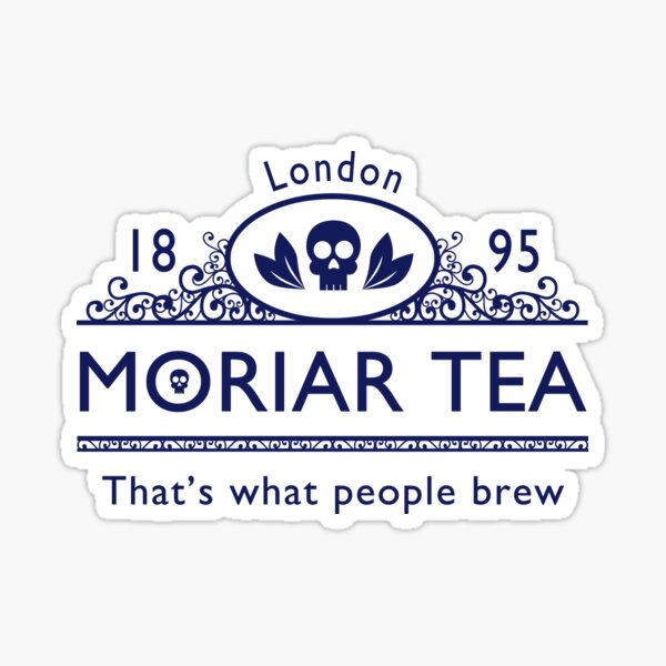 Vista previa del artículo con la obra «MoriarTea 2 Blue Ed.», diseñado y vendido por sirwatson.