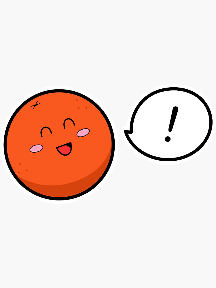 Happy Orange - two lof bees by Cheeseness