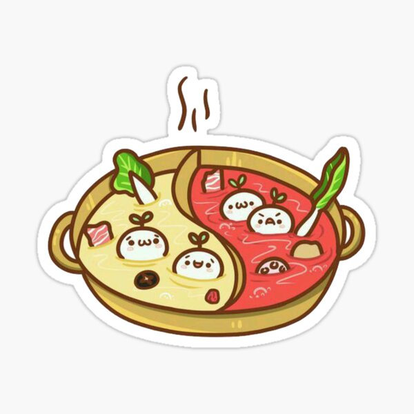 Huo Guo (no words) Sticker