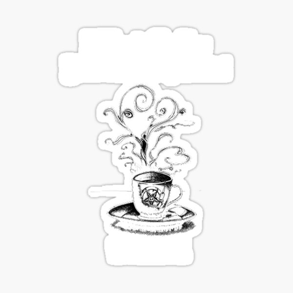 Item preview, Black Metal Tea designed and sold by Black Swan Tees.