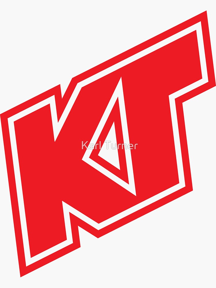 "KT Logo" Sticker by karlt24 | Redbubble