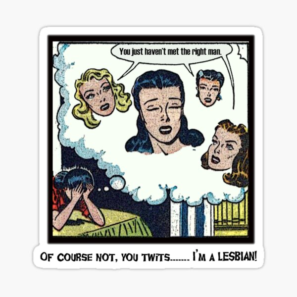 Ms. Right Sticker