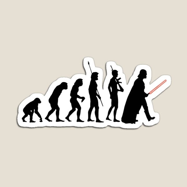 Vista previa del artículo con la obra «El lado oscuro de la evolución», diseñado y vendido por franko179.