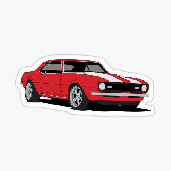 Sticker Chevrolet Camaro Redbubble