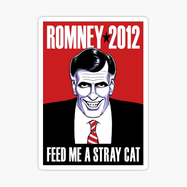 Mitt Romney: American Psycho Sticker