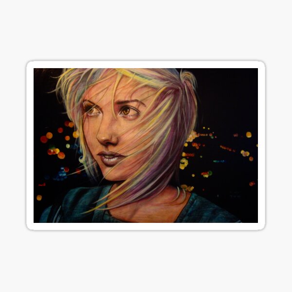 Wind Speaks While the City Sleeps (VIDEO IN DESCRIPTION!) Sticker
