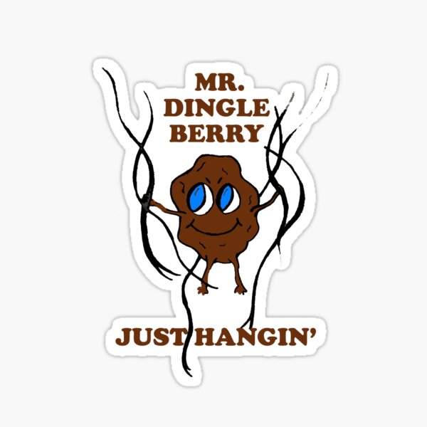 Mr. Dingleberry Sticker for Sale by pinballmap13