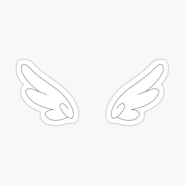 CLAMP Cutesy Wings Sticker