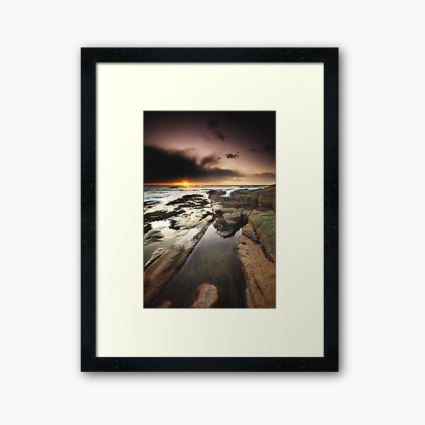 North Sea Framed Art Print