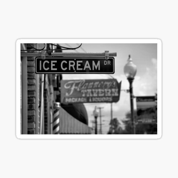 Small Town Ambience Sticker
