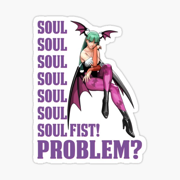 Morrigan Soul Fist Sticker For Sale By Sonson21 Redbubble