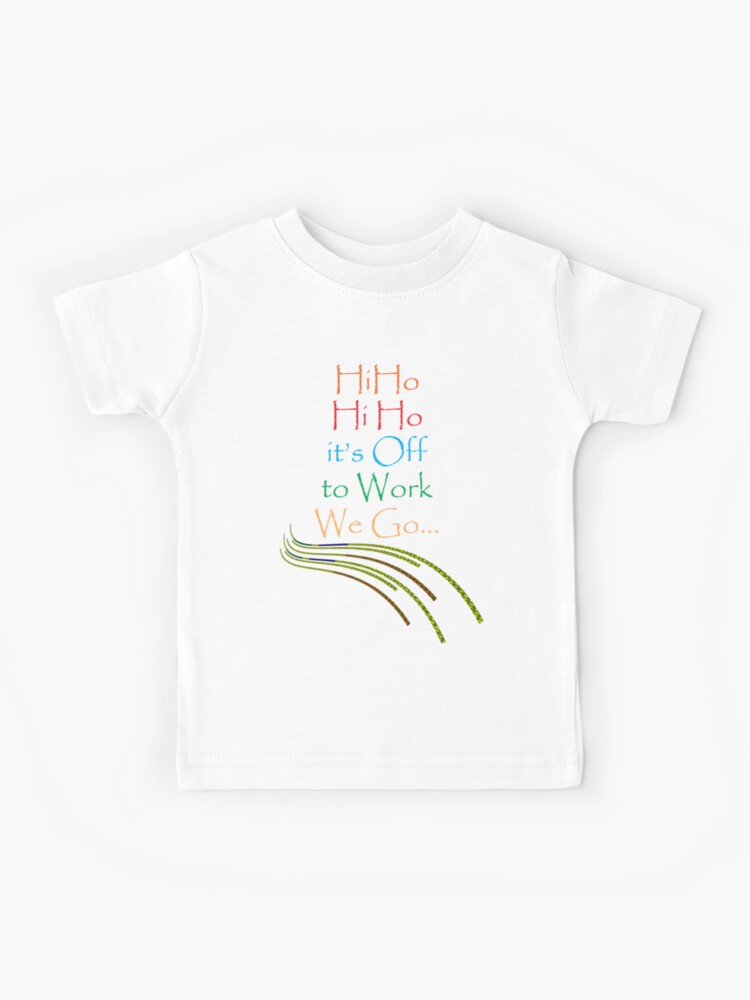 Camiseta para niños «Hola ho hola hola se va a trabajar» de TeaseTees |  Redbubble