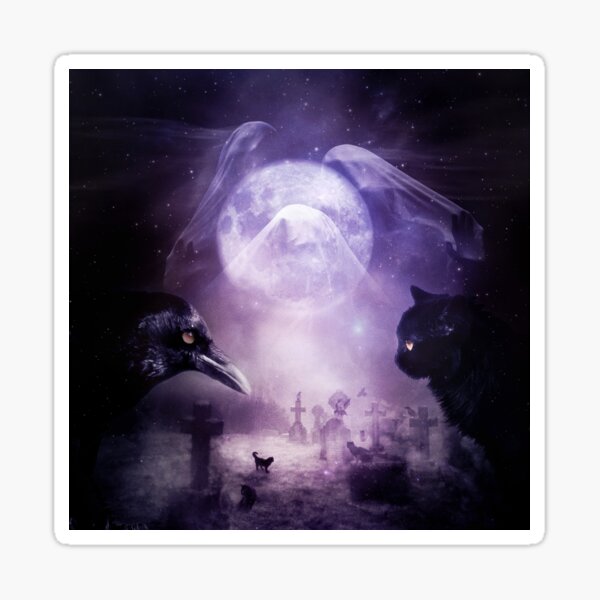In The Glow of Darkness Sticker