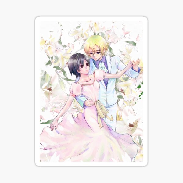 Tamaki + Haruhi dancing Sticker