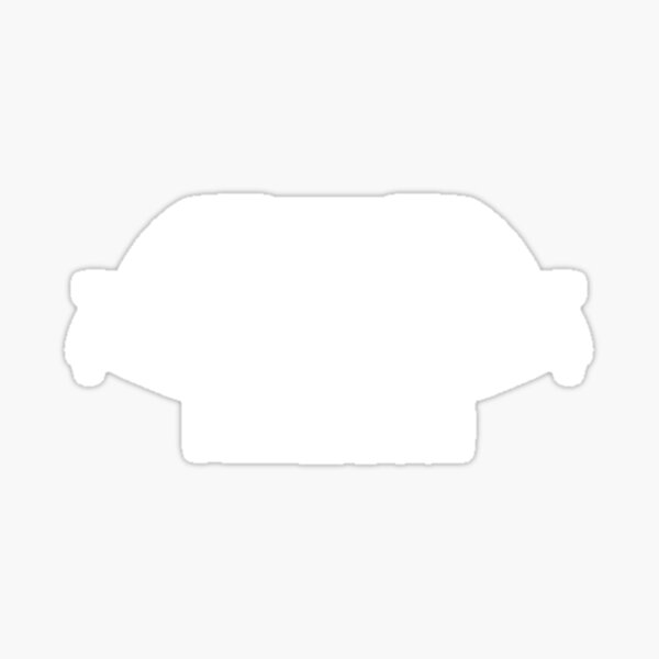 Item preview, FT86CLUB Decal in WHITE designed and sold by Snoopyalien24.