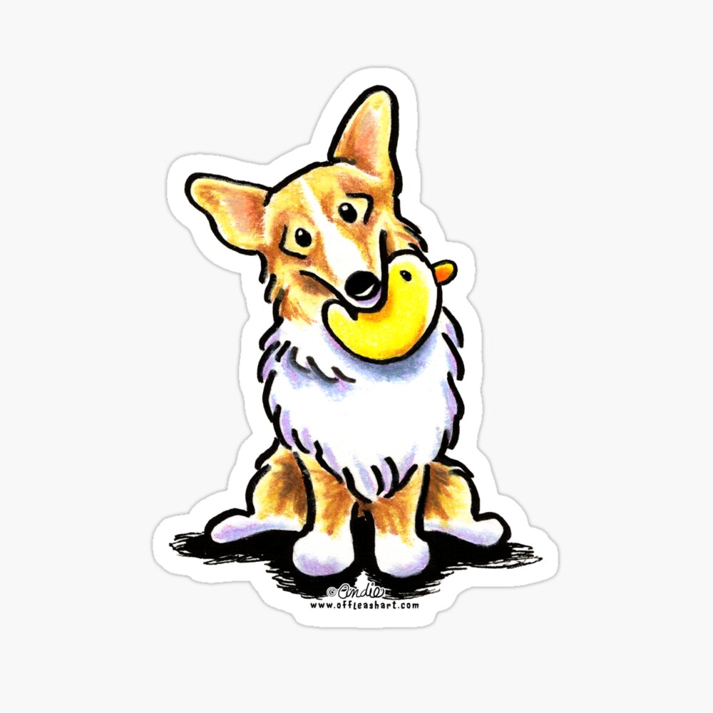 corgi rubber duck