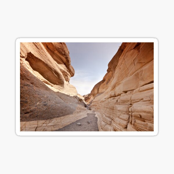 Squeeze through Mosaic Canyon Sticker