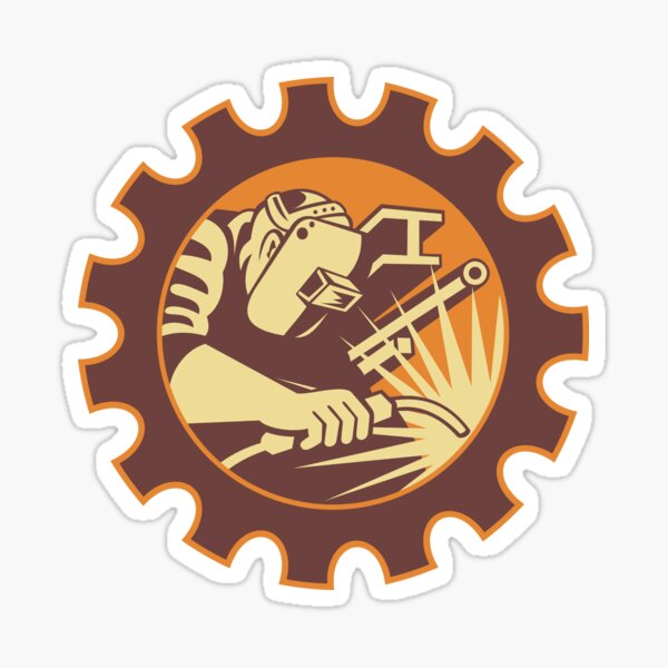 Pipe Welder Stickers | Redbubble