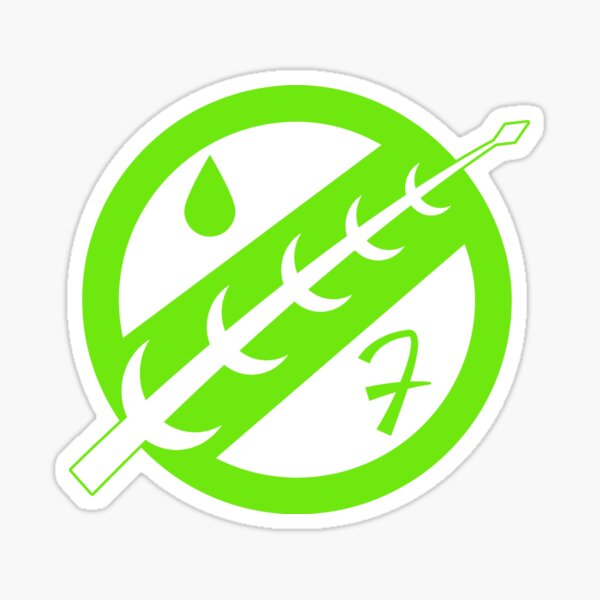 Minimal Fett Logo Sticker