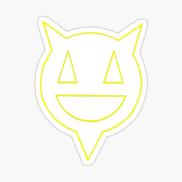 Percentum logo yellow outline Sticker
