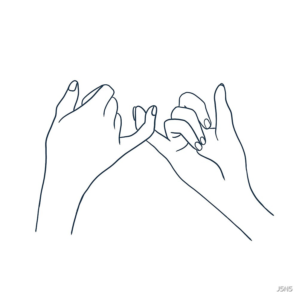 Hand To Hand Hands Gestures Line Art By J5n5 Redbubble