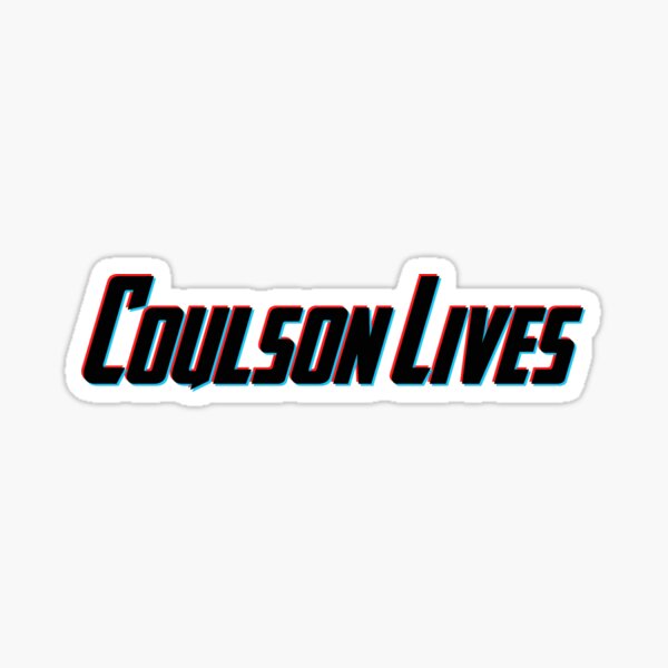 Coulson Lives (3D Effect) Sticker