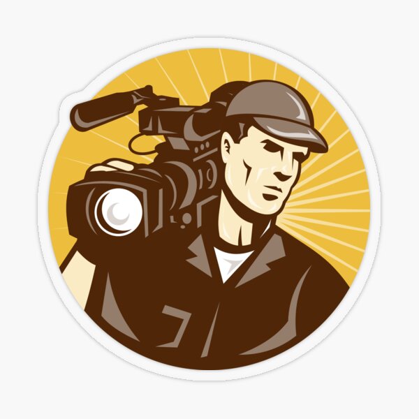 Camera Man Corridor Crew Sticker - Camera Man Corridor Crew Film Makers -  Discover & Share GIFs