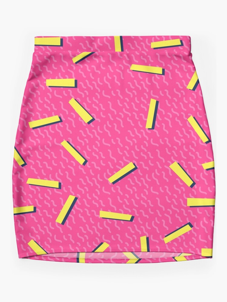 Retro 80's club leggings Mini Skirt for Sale by hocapontas