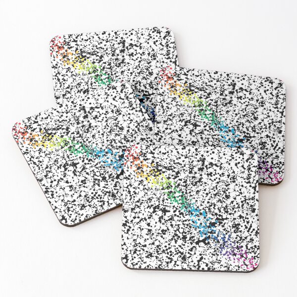 Item preview, Scattered Rainbow Stripe designed and sold by MixinMadness.