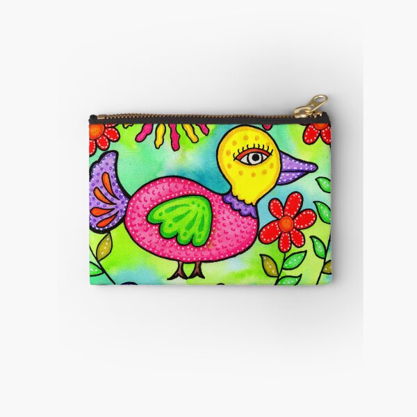 Item preview, Folk Art Bird Painting designed and sold by OliviaJDMin.