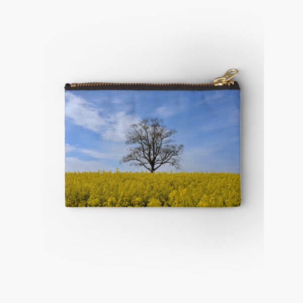 Item preview, Lone tree in rapeseed field designed and sold by WanderingJane.