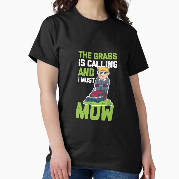 Item preview, Lawn Mower Shirt I funny gardening gift designed and sold by biNutz.