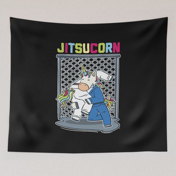 Item preview, Brazilian Jiu Jitsu T-Shirt I mma unicorn gift designed and sold by biNutz.