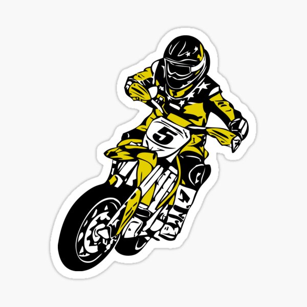  Supermoto  Stickers Redbubble