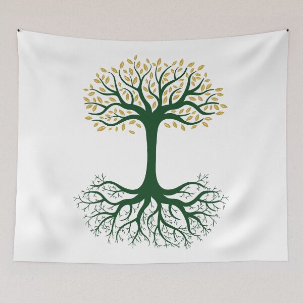 Item preview, Tree with visible roots designed and sold by KleinJenny.