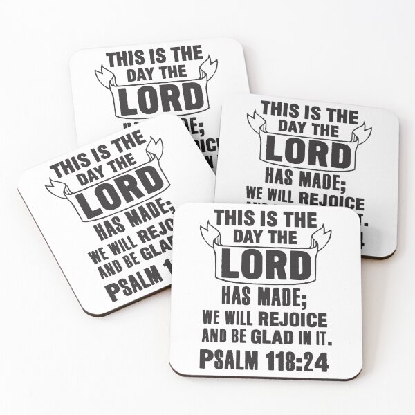 Item preview, Psalm 118:24 designed and sold by plushism.