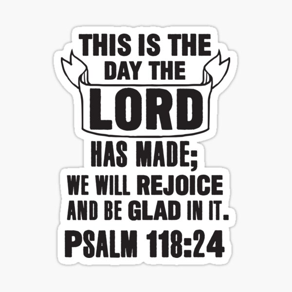 Item preview, Psalm 118:24 designed and sold by plushism.